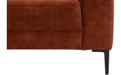 Goossens hoeksalon coco bruin stof - 8219559-01