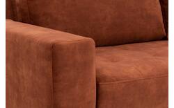 Goossens zitbank coco bruin stof - 8219560-03
