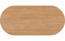 Goossens excellent eettafel uniek blank eiken - 8219570-04