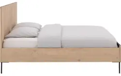 Goossens bedframe capelli onbewerkt eiken - 8219573-01