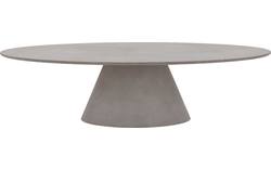Goossens eettafel stone grijs beton - 8220435-01-A