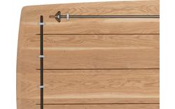 Goossens excellent eettafel uniek blank eiken - 8221145-03