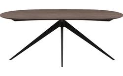 Goossens excellent eettafel uniek donker bruin eiken - 8221189-03