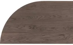 Goossens excellent eettafel uniek donker bruin eiken - 8221189-03