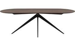 Goossens excellent eettafel uniek donker bruin eiken - 8221193-03