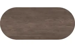 Goossens excellent eettafel uniek donker bruin eiken - 8221193-03