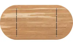 Goossens excellent eettafel uniek blank eiken - 8221205-03