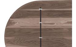 Goossens excellent eettafel uniek donker bruin eiken - 8221307-03