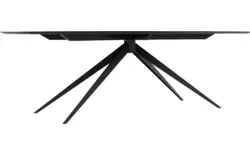 Goossens excellent eettafel uniek zwart eiken - 8221504-04
