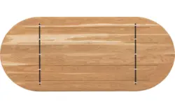 Goossens excellent eettafel uniek blank eiken - 8221556-04