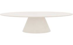 Goossens eettafel stone wit beton - 8222057-01