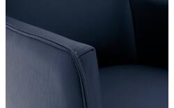 Goossens excellent eetkamerstoel leogang blauw leer - 8222218-01