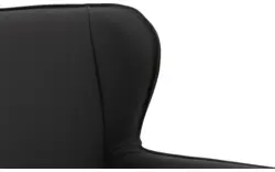 Goossens excellent eetkamerstoel leogang grijs leer - 8222228-01