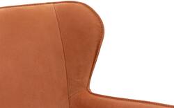 Goossens excellent eetkamerstoel leogang bruin leer - 8222230-01