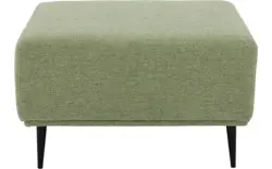 Goossens excellent voetenbank prato groen stof - 8223416-01