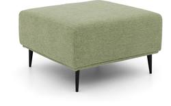 Goossens excellent voetenbank prato groen stof - 8223416-02