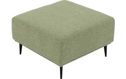 Goossens excellent voetenbank prato groen stof - 8223416-01