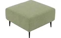 Goossens excellent voetenbank prato groen stof - 8223416-01