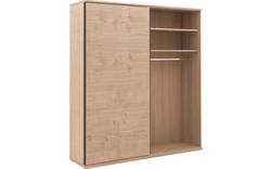 Goossens excellent kledingkast nature wit eiken - 8223434-02
