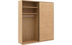 Goossens excellent kledingkast nature blank eiken - 8223436-06