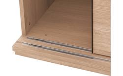 Goossens excellent kledingkast nature wit eiken - 8223443-02