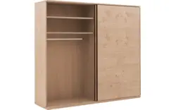 Goossens excellent kledingkast nature wit eiken - 8223451-02