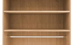Goossens excellent kledingkast nature onbewerkt eiken - 8223452-02