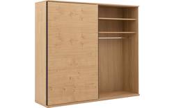 Goossens excellent kledingkast nature blank eiken - 8223453-02