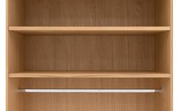 Goossens excellent kledingkast nature blank eiken - 8223453-02