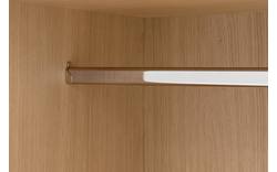 Goossens excellent kledingkast nature blank eiken - 8223453-02