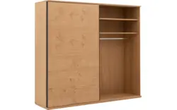 Goossens excellent kledingkast nature blank eiken - 8223454-02