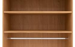 Goossens excellent kledingkast nature blank eiken - 8223454-02
