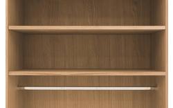 Goossens excellent kledingkast nature wit eiken - 8223458-02