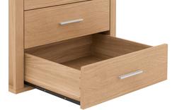 Goossens inzetladenblok duo wit eiken - 8223505-04