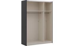 Goossens kledingkast easy storage ddk zwart hoogwaardig meubelplaat - 8223566-05
