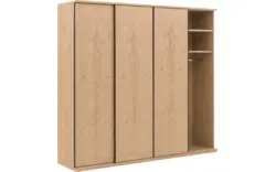 Goossens excellent kledingkast wood onbewerkt eiken - 8223623-01