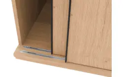 Goossens excellent kledingkast wood onbewerkt eiken - 8223623-01