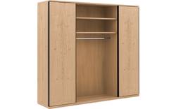 Goossens excellent kledingkast wood wit eiken - 8223625-01