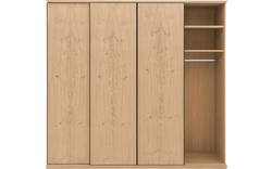 Goossens excellent kledingkast wood wit eiken - 8223625-01