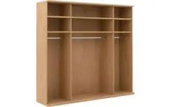 Goossens excellent kledingkast wood blank eiken - 8223627-01
