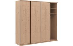 Goossens excellent kledingkast wood wit eiken - 8223629-01