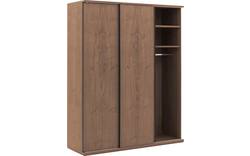 Goossens excellent kledingkast wood donker bruin eiken - 8223634-01