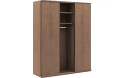 Goossens excellent kledingkast wood donker bruin eiken - 8223634-01