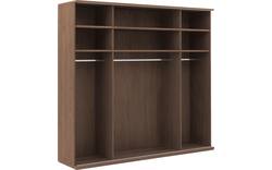 Goossens excellent kledingkast wood donker bruin eiken - 8223635-01