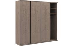 Goossens excellent kledingkast wood grijs eiken - 8223637-01