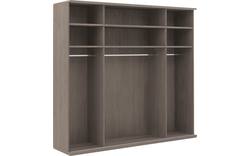 Goossens excellent kledingkast wood grijs eiken - 8223637-01