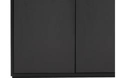 Goossens basic buffetkast madrid zwart melamine - 8223663-01