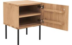 Goossens nachtkastje capelli blank eiken - 8223947-04