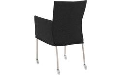 Goossens eetkamerstoel funk grijs stof - 8224103-02