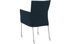 Goossens eetkamerstoel funk blauw stof - 8224105-01